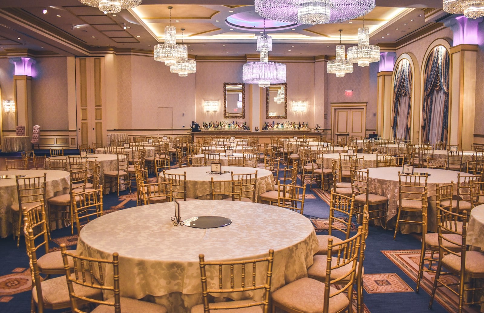 Elegant outdoor event table prepared for a celebration